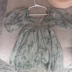 Abercrombie & Fitch Sage Floral Dress
